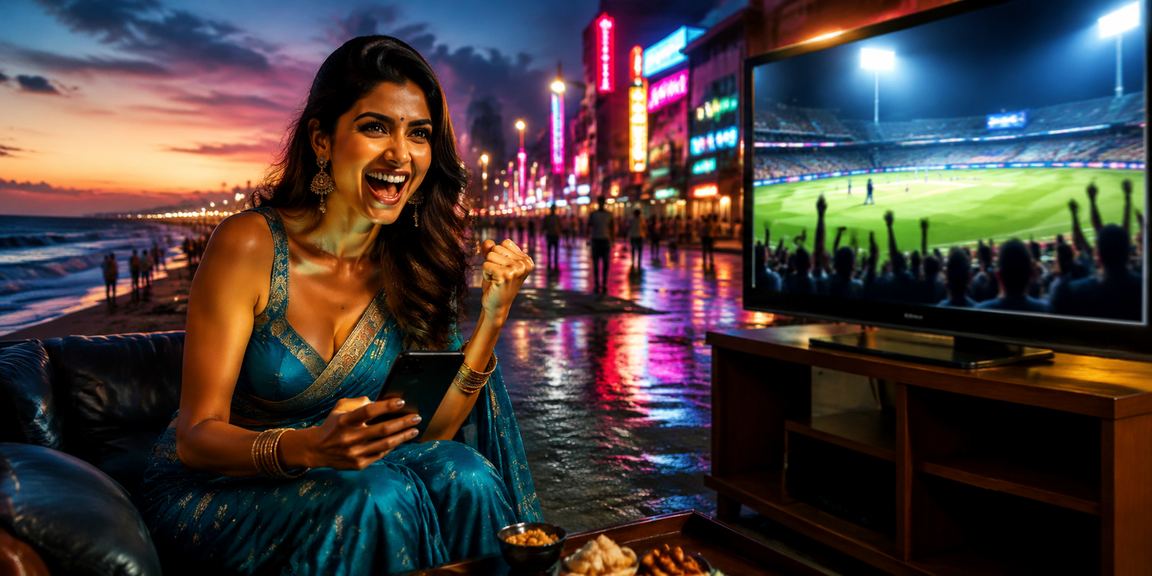 Relaxed sports betting by beach in Chennai
